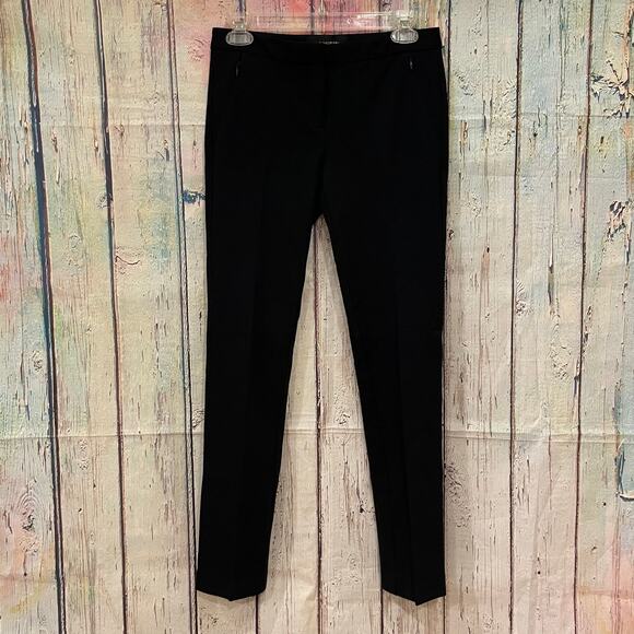 Kobi Halperin Alexandra Double-knit Pants Womens 2 Navy Blue Classic Ankle - Picture 7 of 11